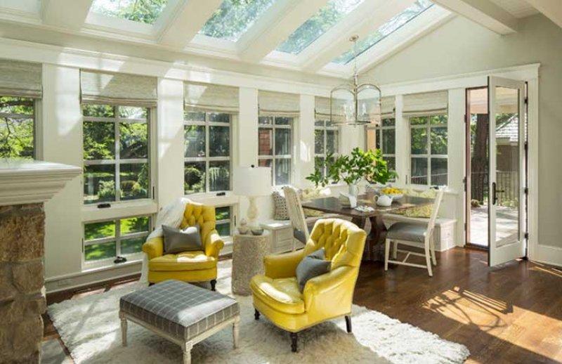 Kış bahçesi için dekorasyon fikirleri