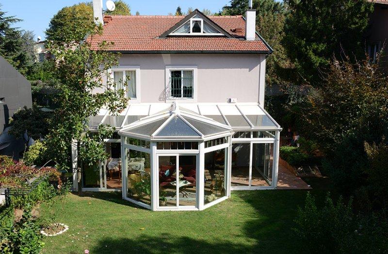 Kış bahçesi için dekorasyon fikirleri