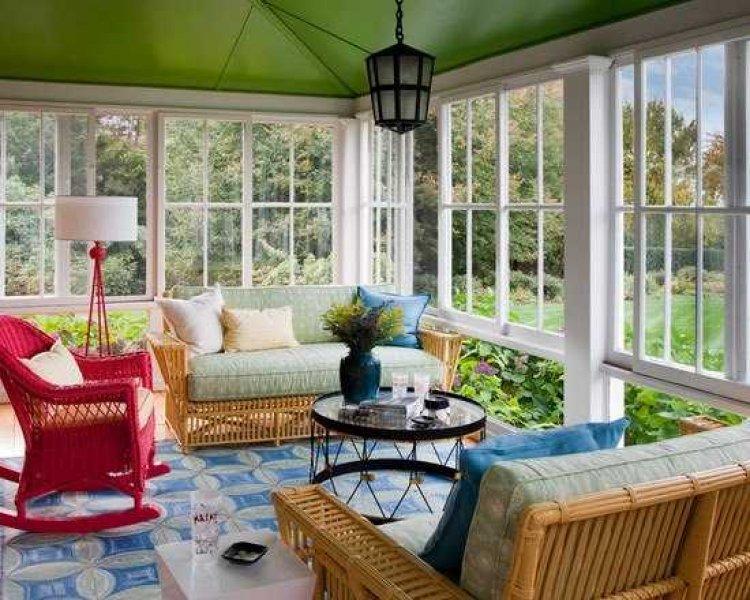 Kış bahçesi için dekorasyon fikirleri