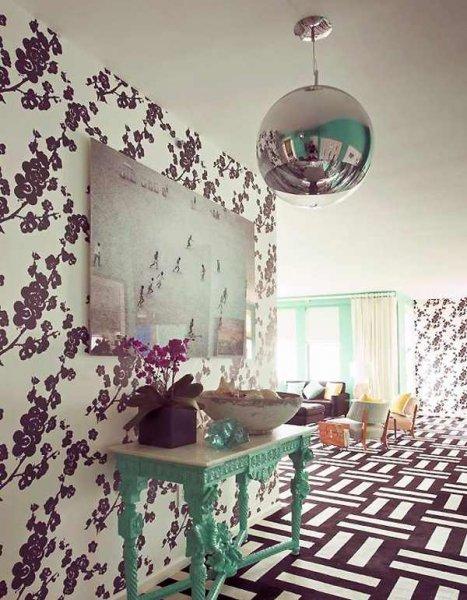 Dekorasyonda duvar kağıdı şıklığı