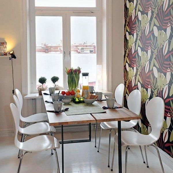 Dekorasyonda duvar kağıdı şıklığı