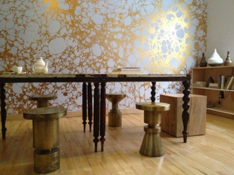 Dekorasyonda duvar kağıdı şıklığı