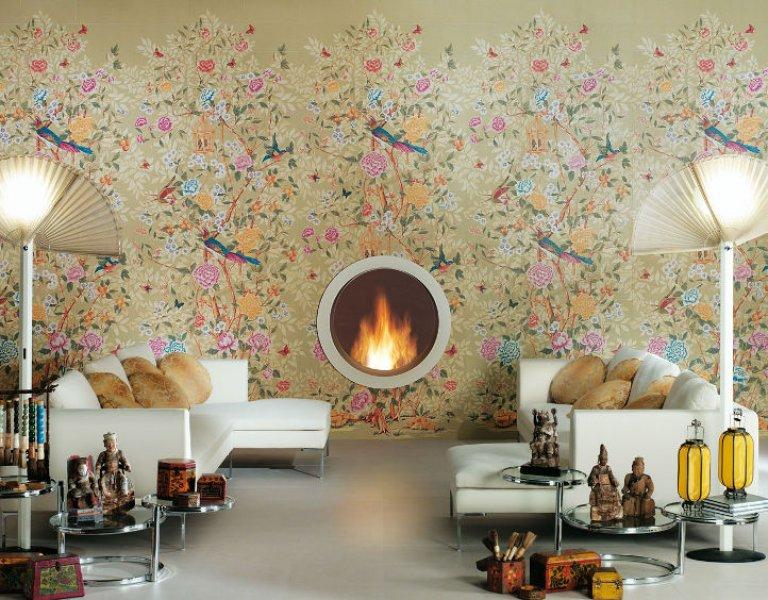 Dekorasyonda duvar kağıdı şıklığı