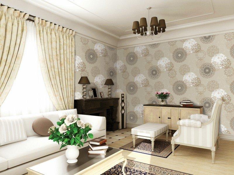 Dekorasyonda duvar kağıdı şıklığı