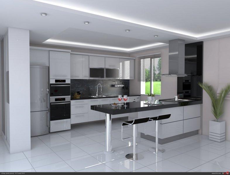 Dekorasyonda modern mutfak modelleri