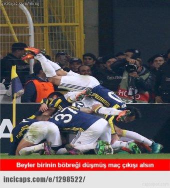 Fenerbahçe-Manchester maçı Caps'leri