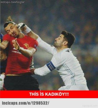 Fenerbahçe-Manchester maçı Caps'leri