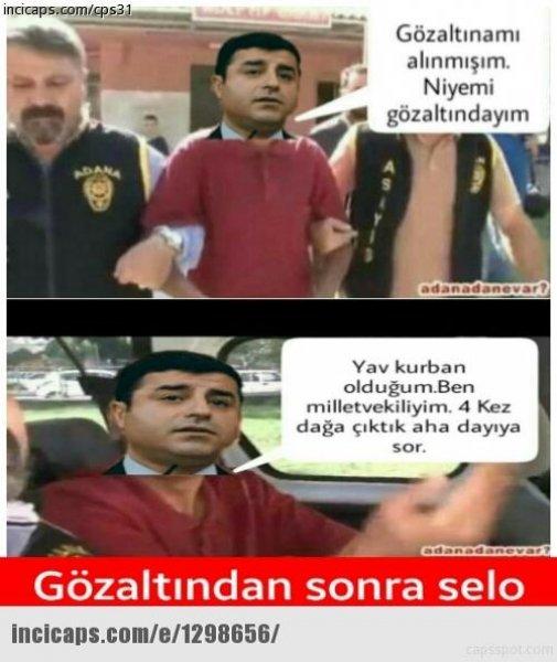 HDP'li Milletvekillerinin gözaltına alınmaları caps oldu