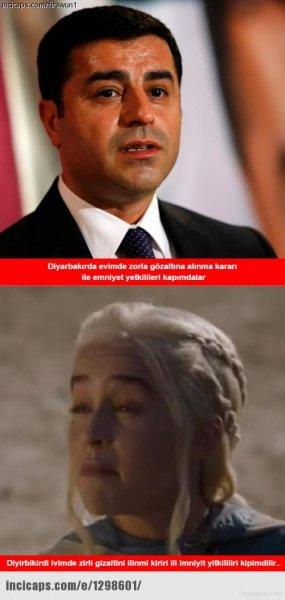 HDP'li Milletvekillerinin gözaltına alınmaları caps oldu