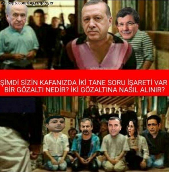 HDP'li Milletvekillerinin gözaltına alınmaları caps oldu