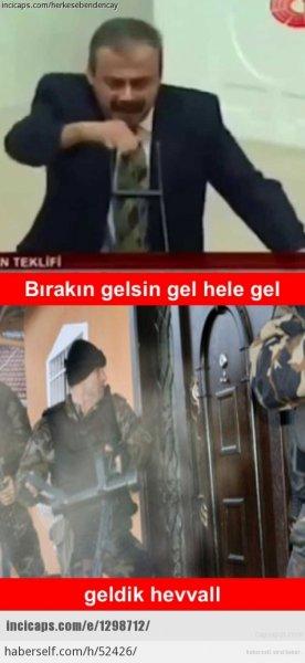 HDP'li Milletvekillerinin gözaltına alınmaları caps oldu