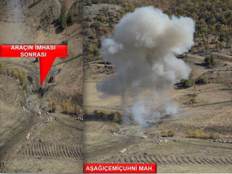 Şırnak'ta terör örgütüne ait çok sayıda mühimmat bulundu