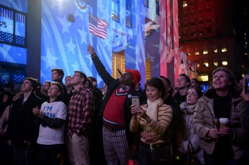 Clinton taraftarlarından kareler