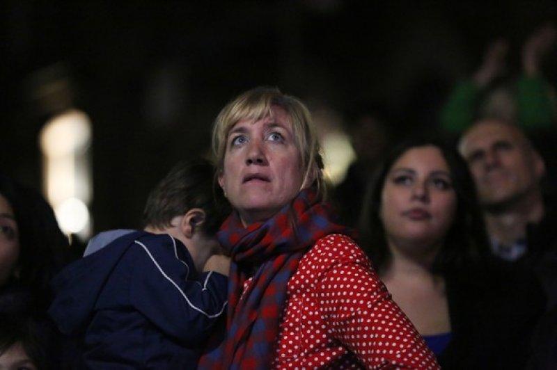 Clinton taraftarlarından kareler