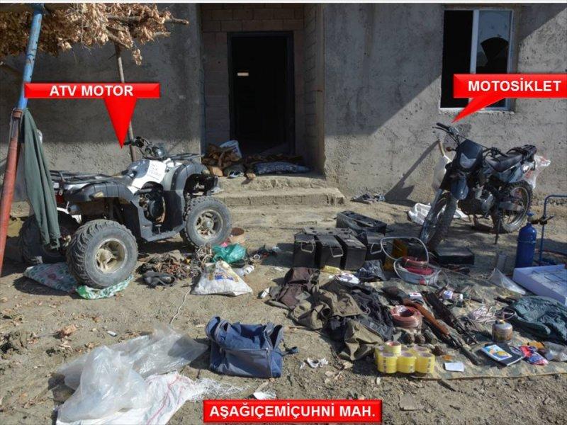 Şırnak'ta terör örgütüne ait çok sayıda mühimmat bulundu