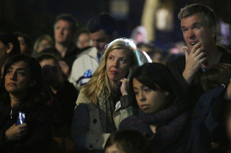 Clinton taraftarlarından kareler