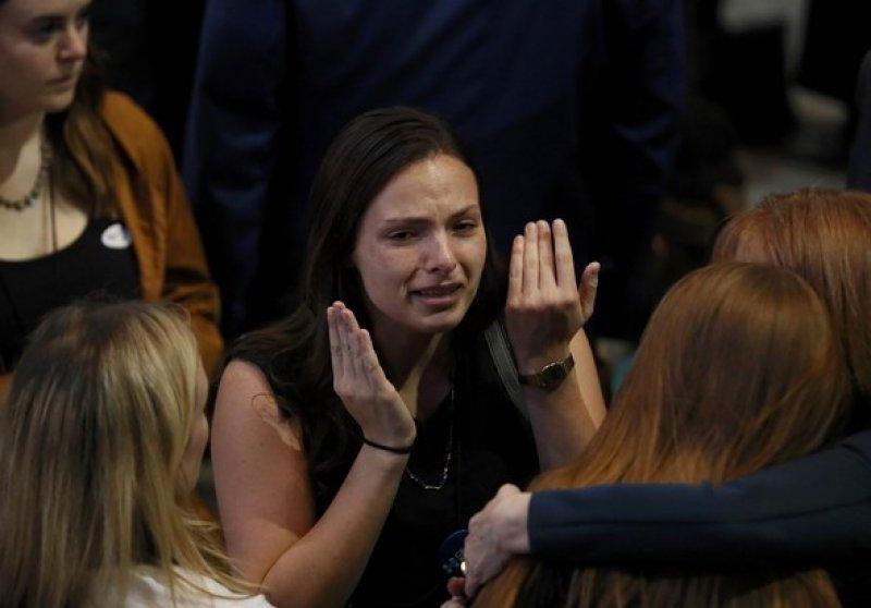 Clinton taraftarlarından kareler