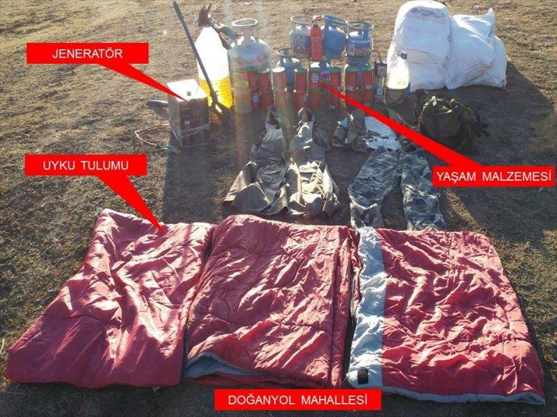 Şırnak'ta PKK mühimmatları ele geçirildi