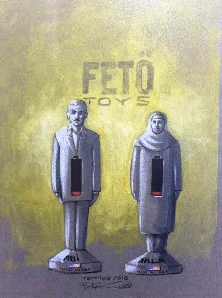 İranlı sanatçıdan muhteşem 15 Temmuz çizimleri