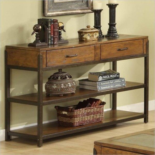 Evinizin boş alanları için konsol dekorasyonu 