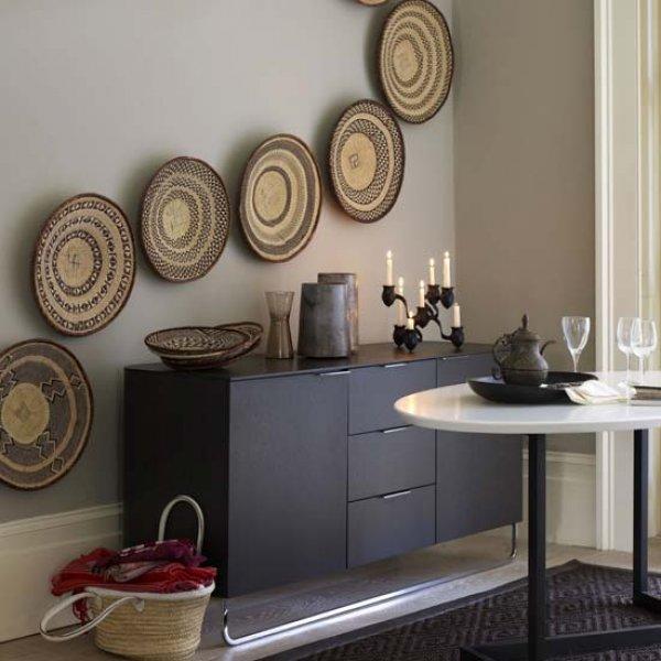 Evinizin boş alanları için konsol dekorasyonu 