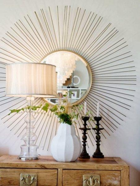 Evinizin boş alanları için konsol dekorasyonu 