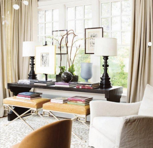 Evinizin boş alanları için konsol dekorasyonu 