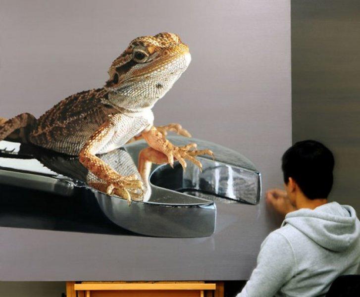 Fotoğraf zannedilen gerçekçi resimler