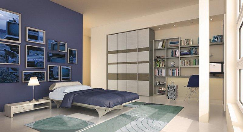 Renkli oda dekorasyonu