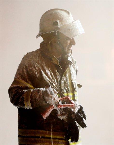 İzmir'de paketleme tesisinde yangın