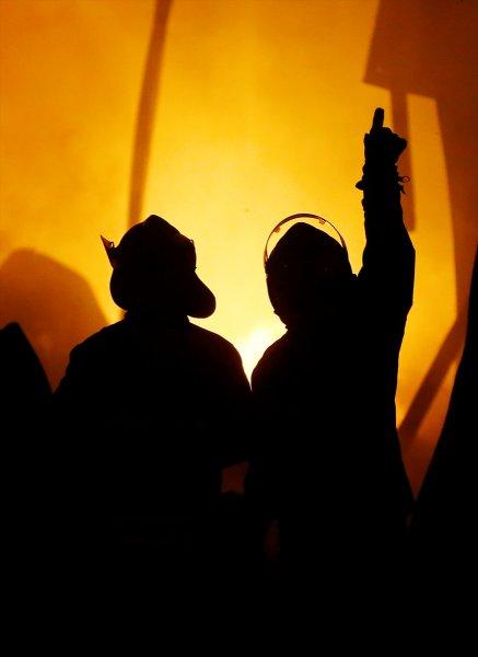 İzmir'de paketleme tesisinde yangın