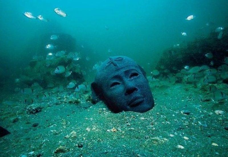 Heracleion antik kentinden ilginç heykeller 