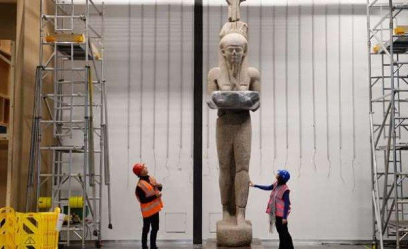 Heracleion antik kentinden ilginç heykeller 