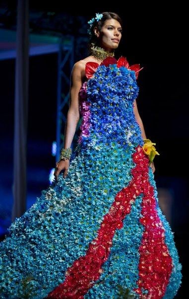 Kolombia'da BioFashion defilesi