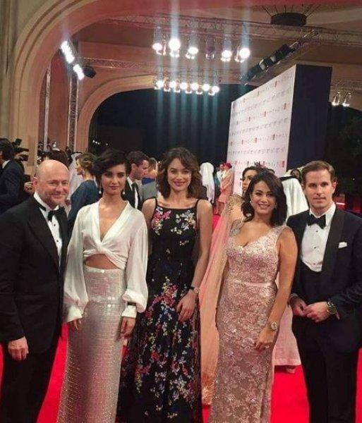 Dubai'de Tuba Büyüküstün'e yoğun ilgi 