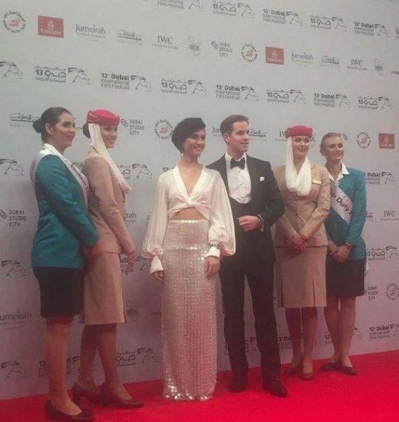 Dubai'de Tuba Büyüküstün'e yoğun ilgi 