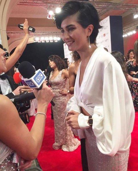 Dubai'de Tuba Büyüküstün'e yoğun ilgi 