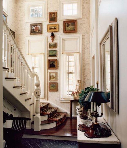 Oturma odalarında duvar dekorasyonu