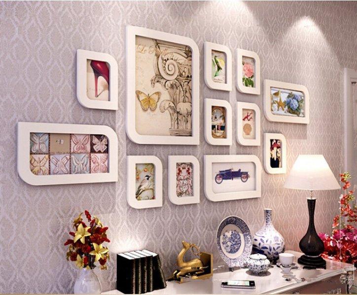 Oturma odalarında duvar dekorasyonu