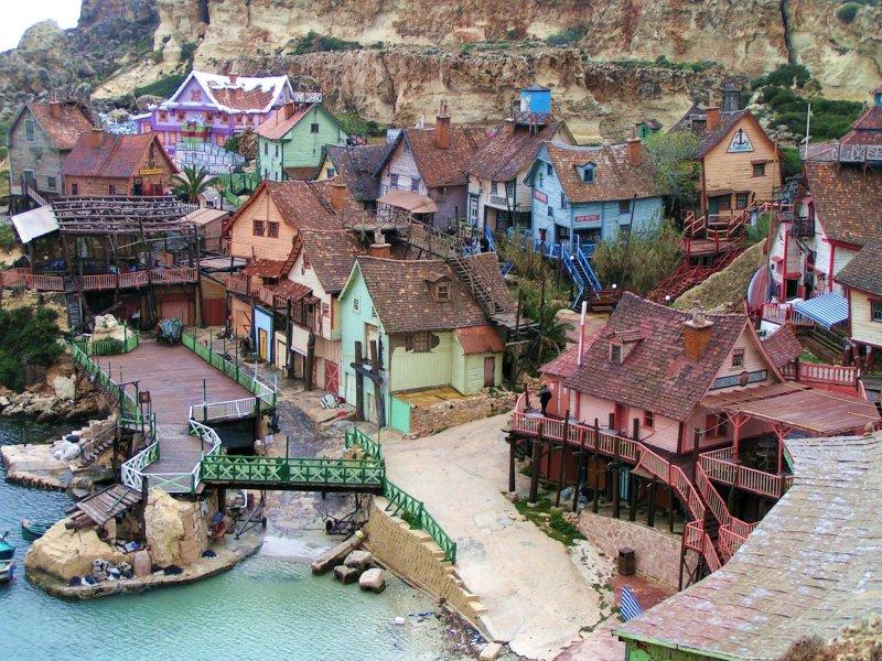 Masalları aratmayan köy: Popeye Village