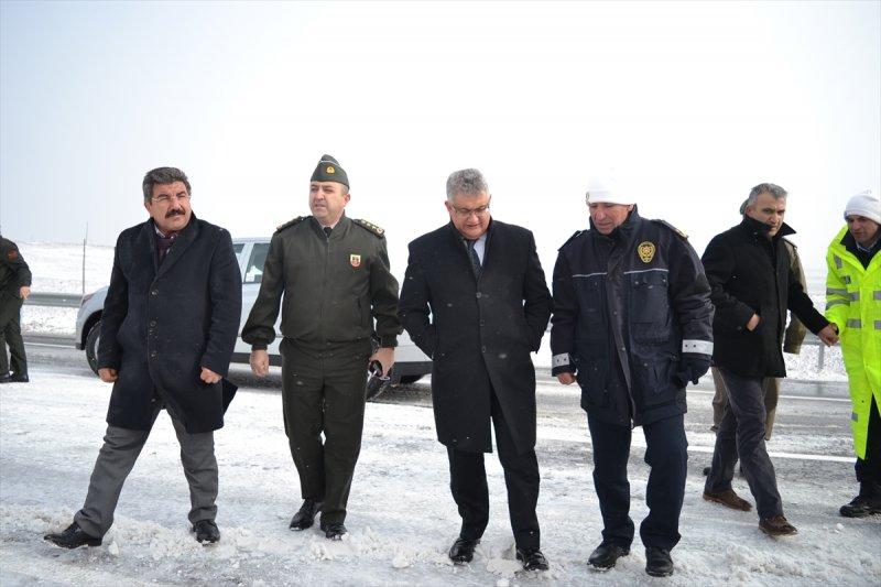 Aksaray'da zincirleme trafik kazası
