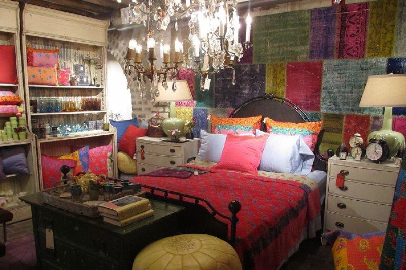 Yatak odalarında yeni trend bohem dekorasyonu 