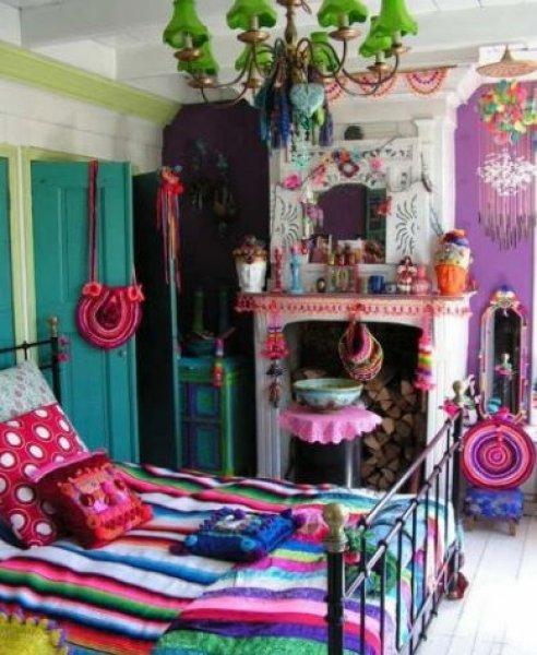 Yatak odalarında yeni trend bohem dekorasyonu 