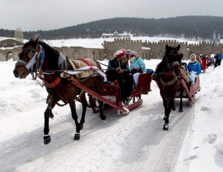 Türkiye'de tatilin kar hali