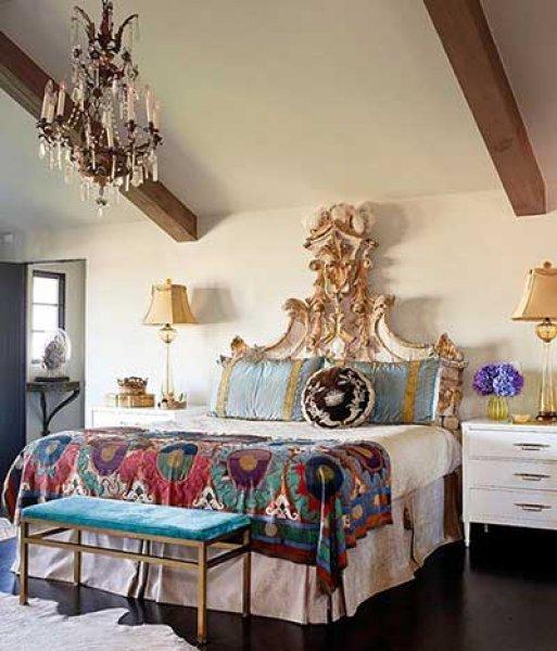 Yatak odalarında yeni trend bohem dekorasyonu 