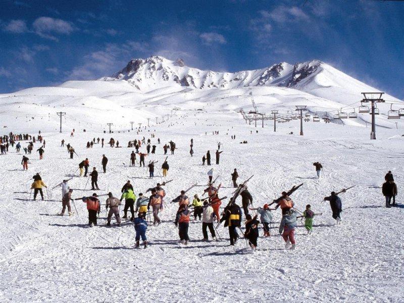 Türkiye'de tatilin kar hali