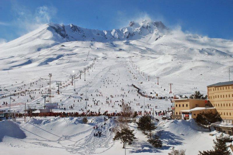 Türkiye'de tatilin kar hali