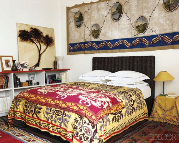 Yatak odalarında yeni trend bohem dekorasyonu 