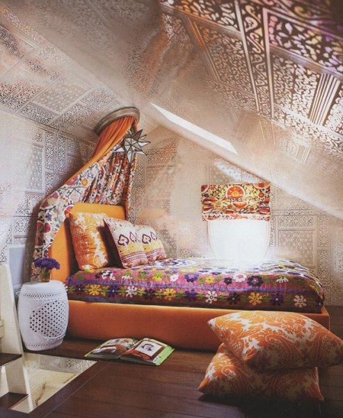 Yatak odalarında yeni trend bohem dekorasyonu 