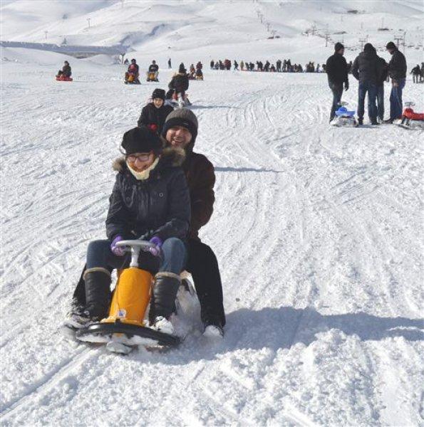 Türkiye'de tatilin kar hali